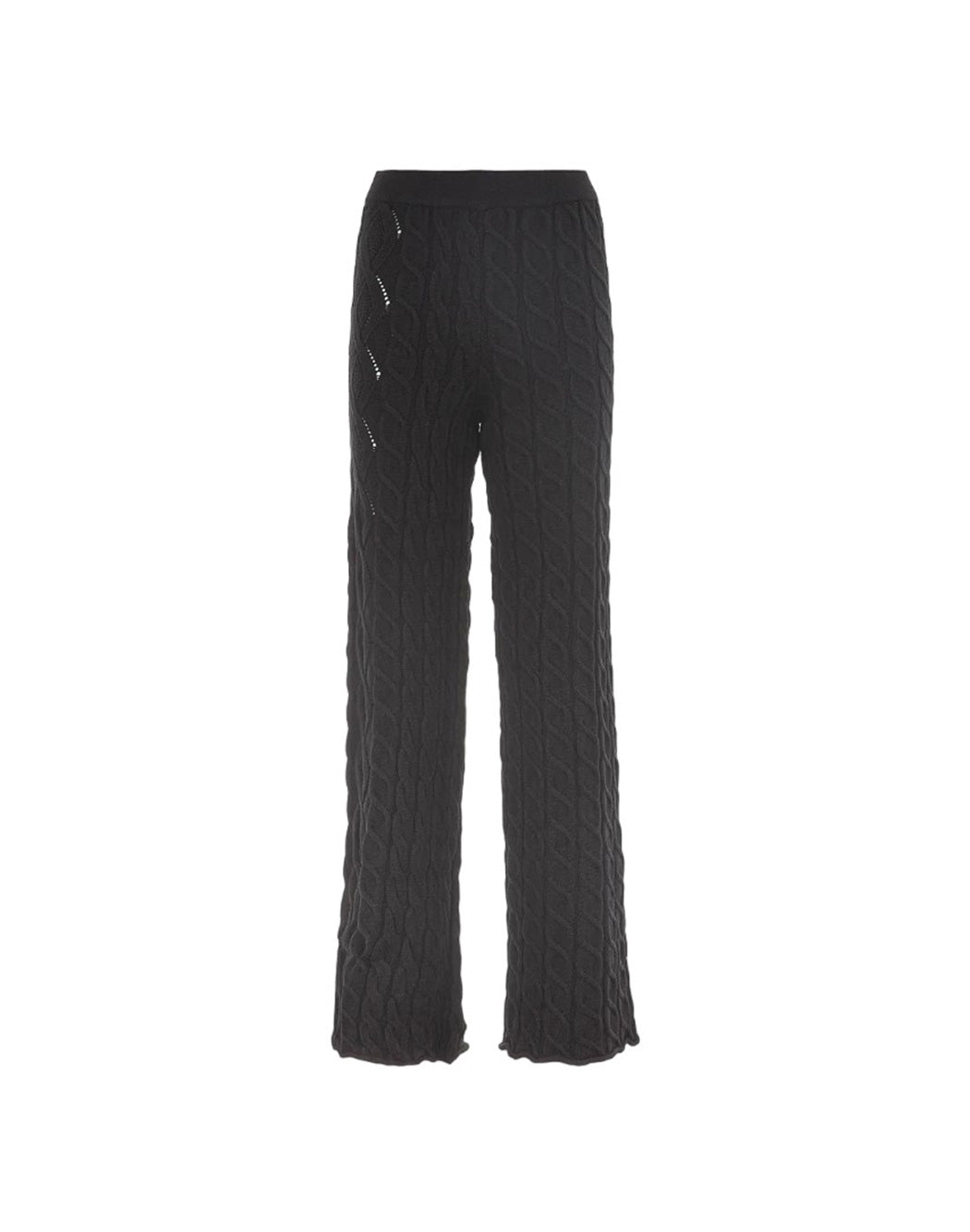 WIDE TROUSERS WITH BRAID AND LOZE PATTERN