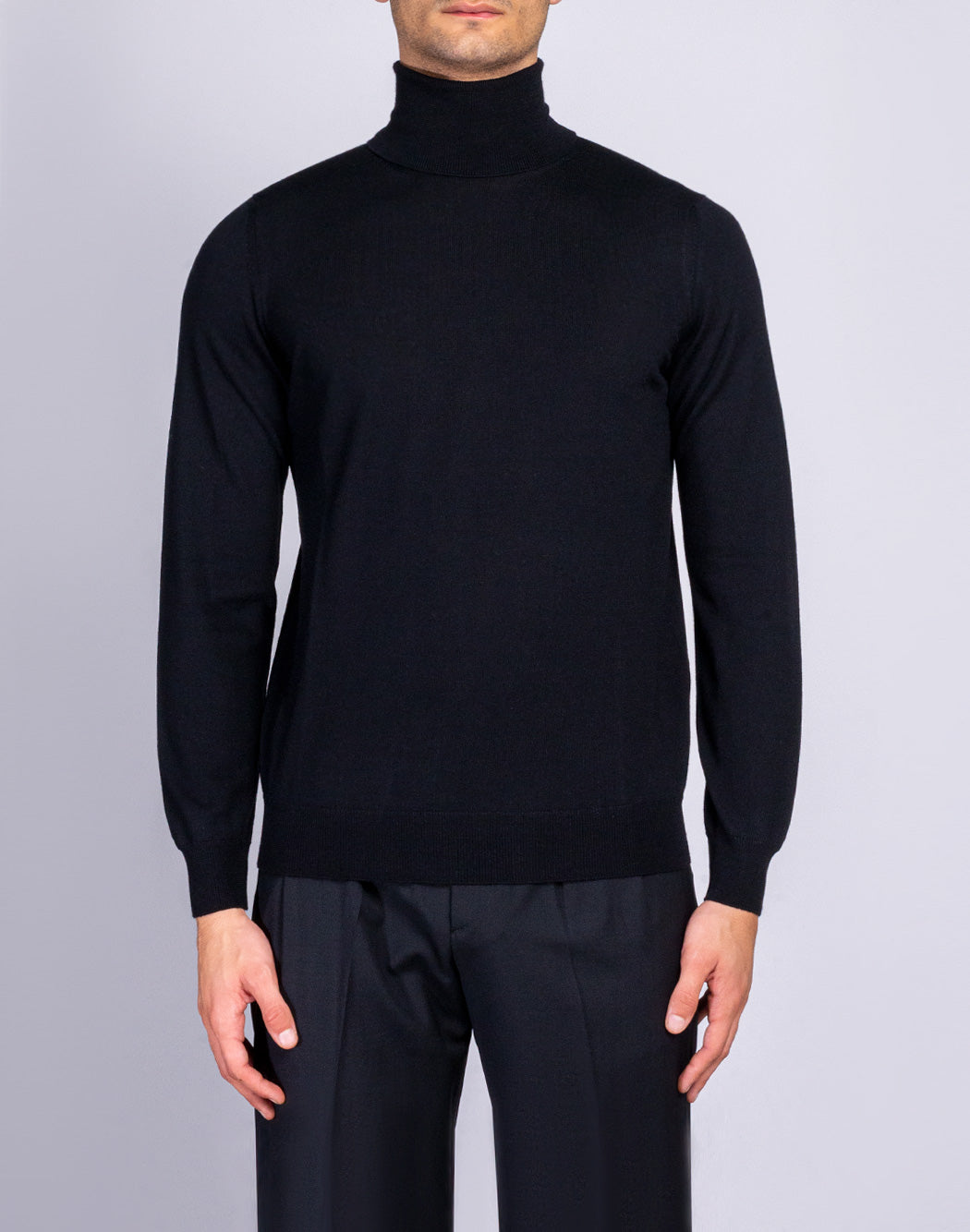 TURTLENECK SWEATER WITH TEXTURE