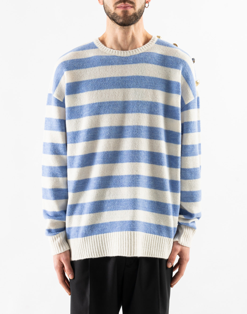 "Corsinelabedoli MAGLIA "JAVIER" Azzurro"