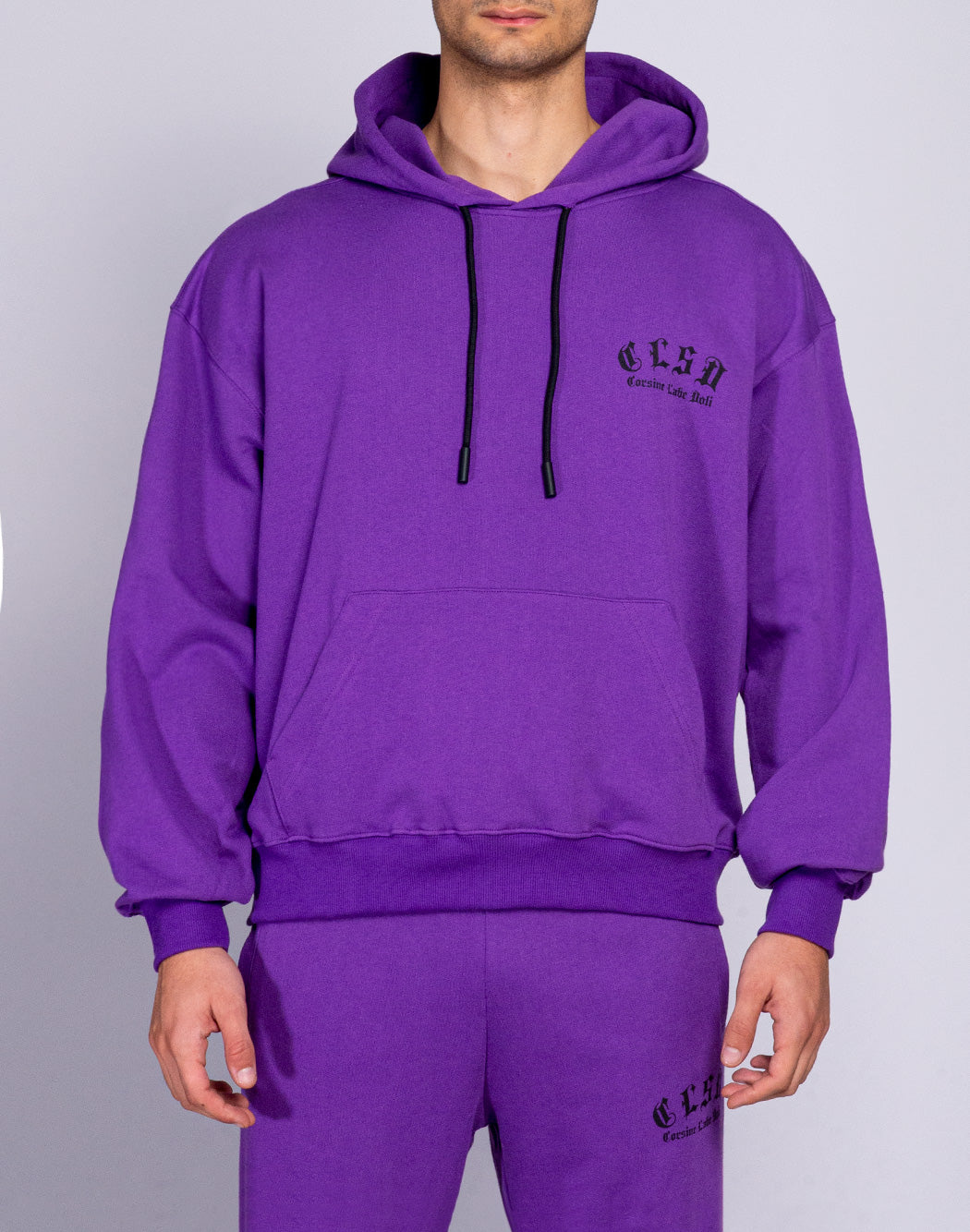 Hooded sweatshirt with mini logo