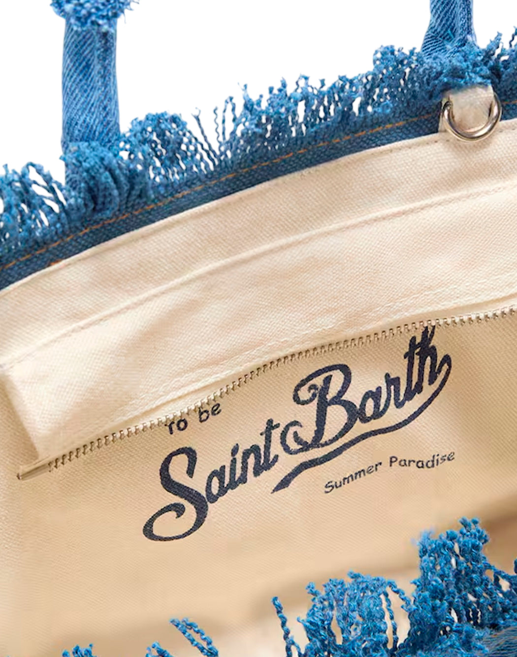 Mc2 Saint Barth COLETTE PATCHWORK BAG Blue