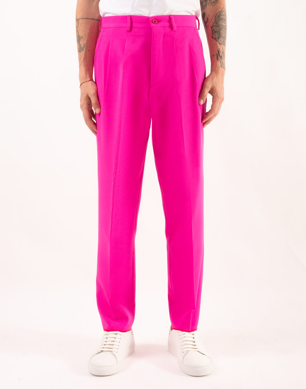 "Corsinelabedoli PANTALONE "FEDERIC 4" Fucsia"