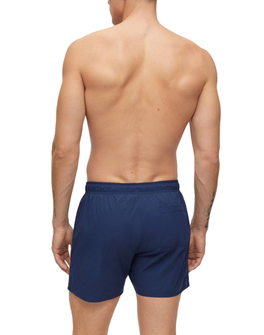"Boss PANTALONCINI DA MARE "ICONIC" Blu"