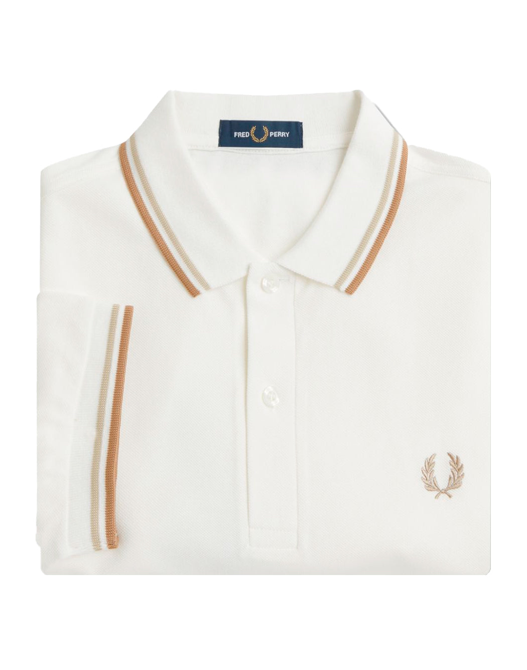Fred Perry POLO CON LOGO Bianco