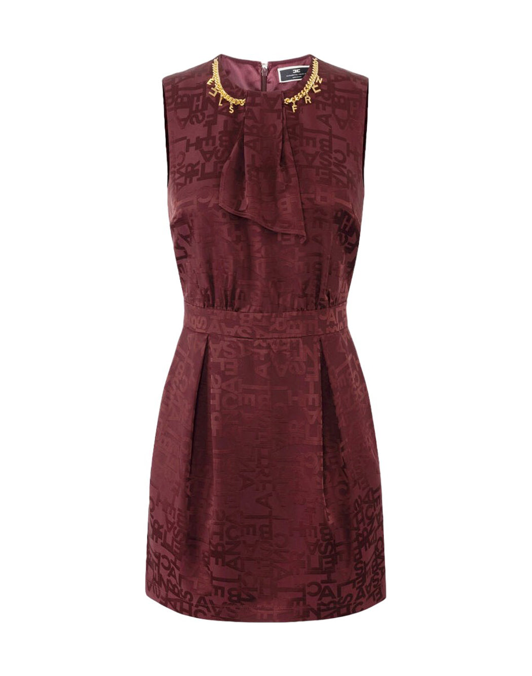 MINI DRESS WITH NECKLACE AND CHARM
