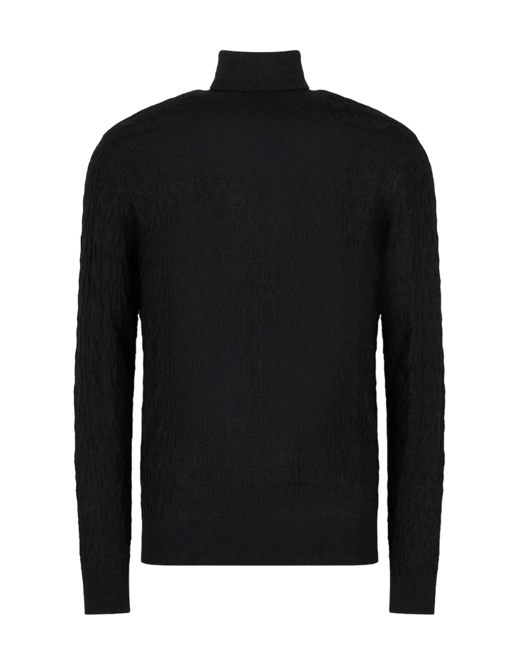SWEATER WITH ALL OVER LOGO