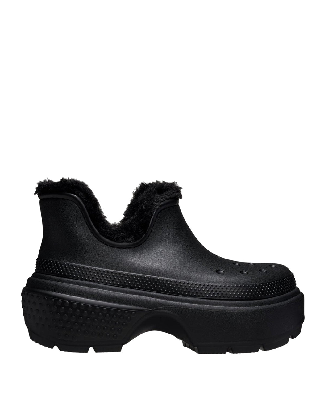 "Crocs SANDALI "STOMP LINED" Nero"