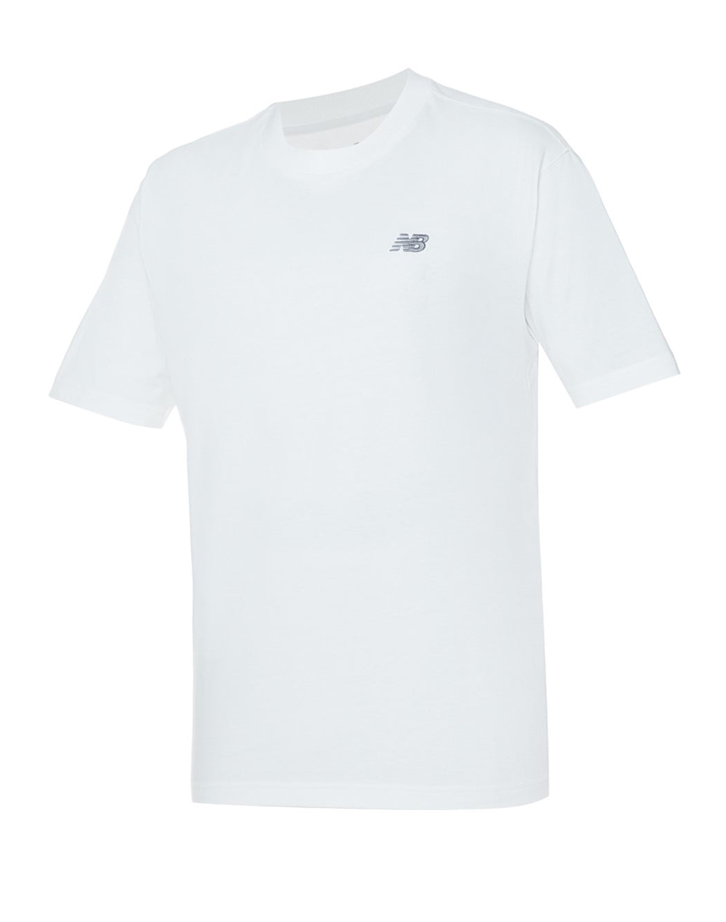 New Balance T-SHIRT CON MINI LOGO FRONTALE Bianco