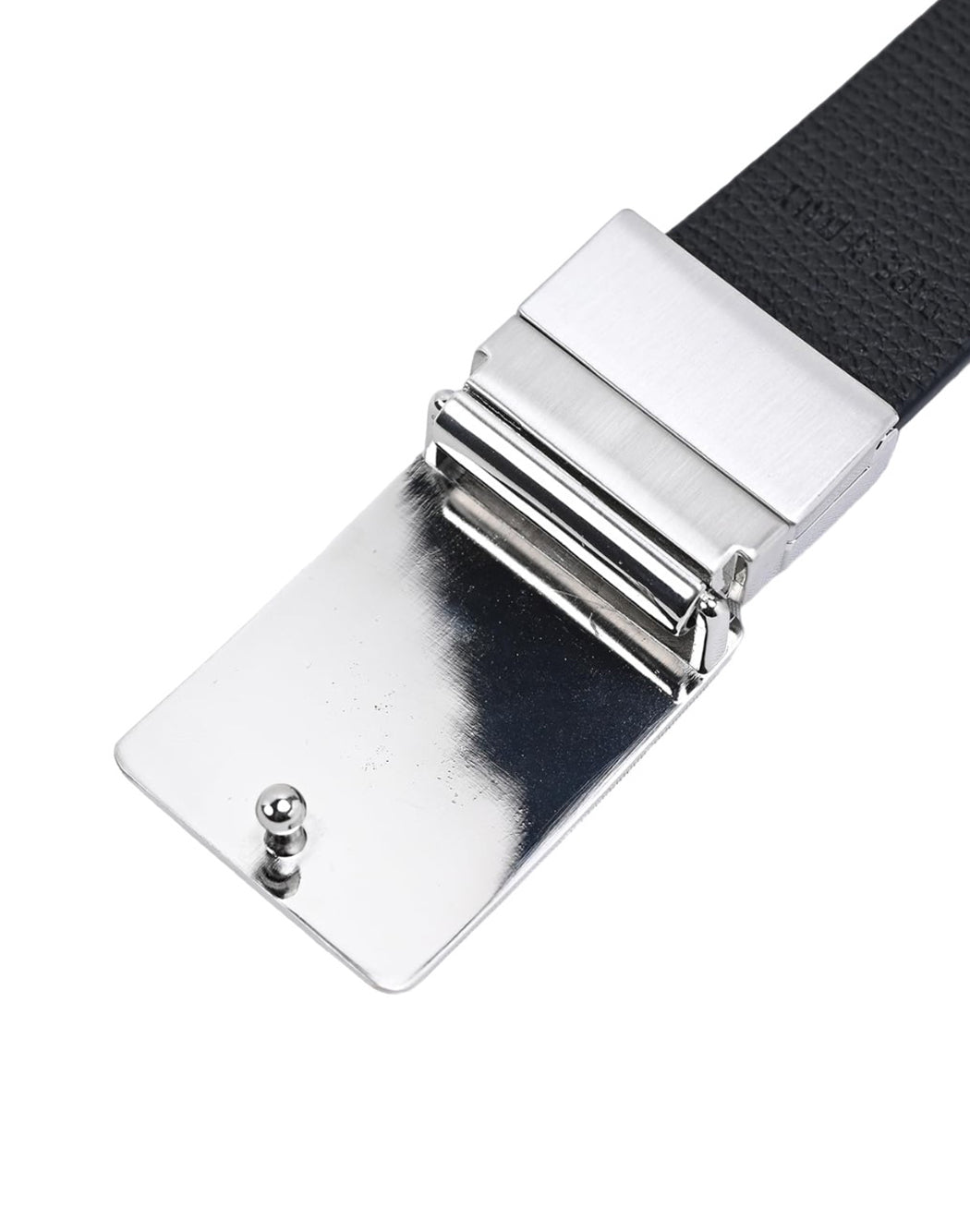 Emporio Armani CINTURA REVERSIBILE CON PATTA LOGATA Blu