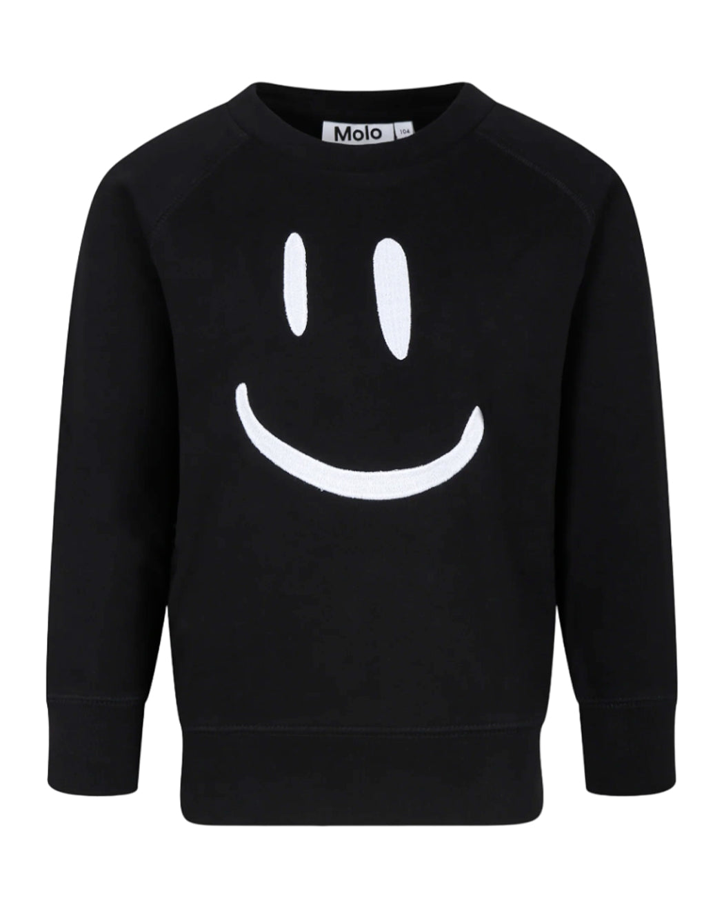 Sweatshirt with front smile