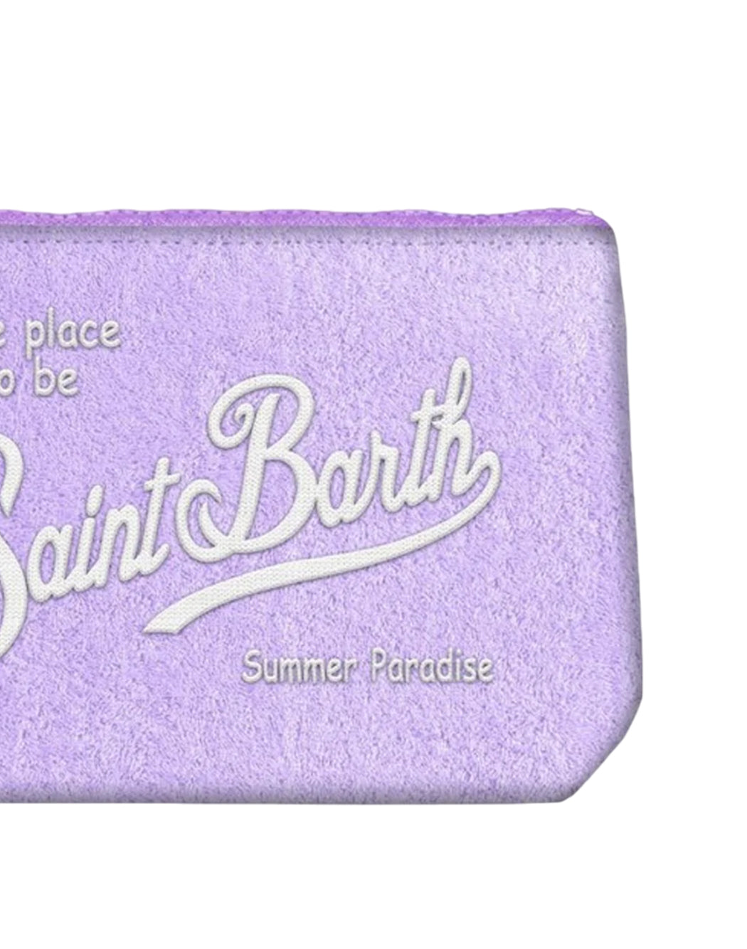 "Mc2 Saint Barth POCHETTE "ALINE SPONGE" Viola"