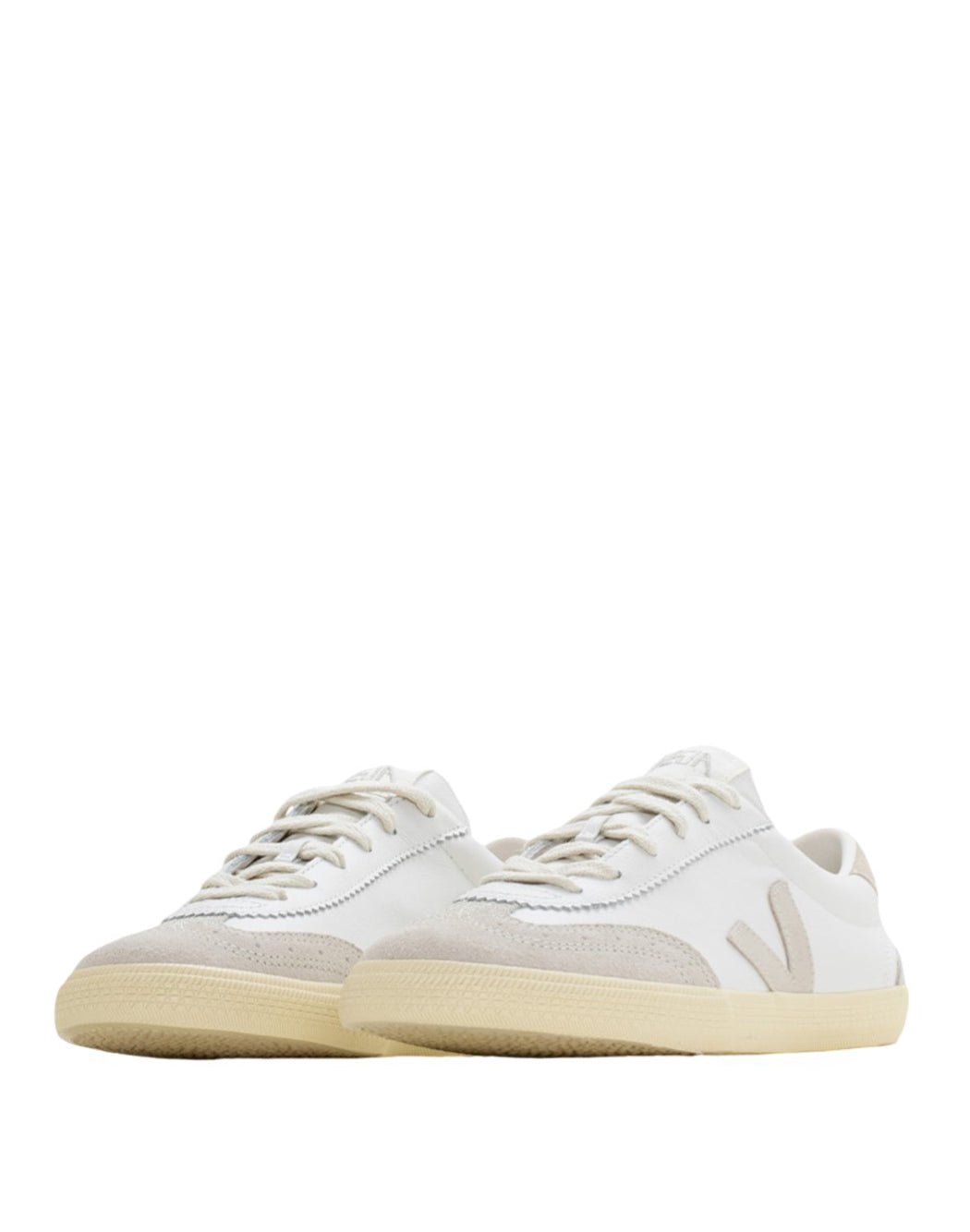 "Veja SNEAKERS "VOLLEY LEATHER" Bianco"