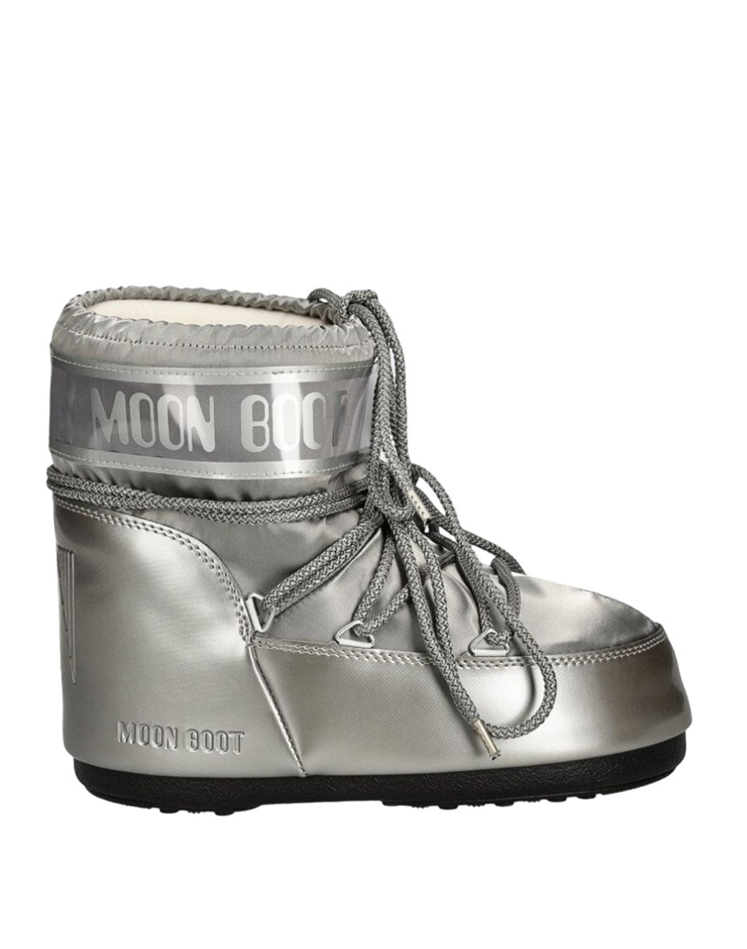 "Moon Boot STIVALETTI " ICON LOW GLANCE" Argento"