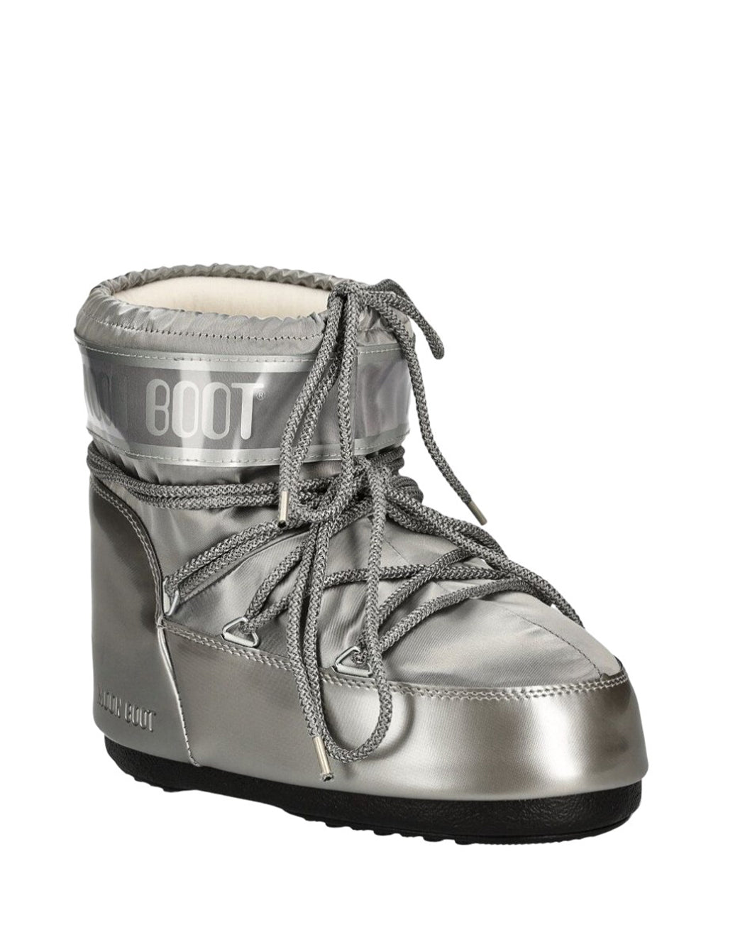 "Moon Boot STIVALETTI " ICON LOW GLANCE" Argento"