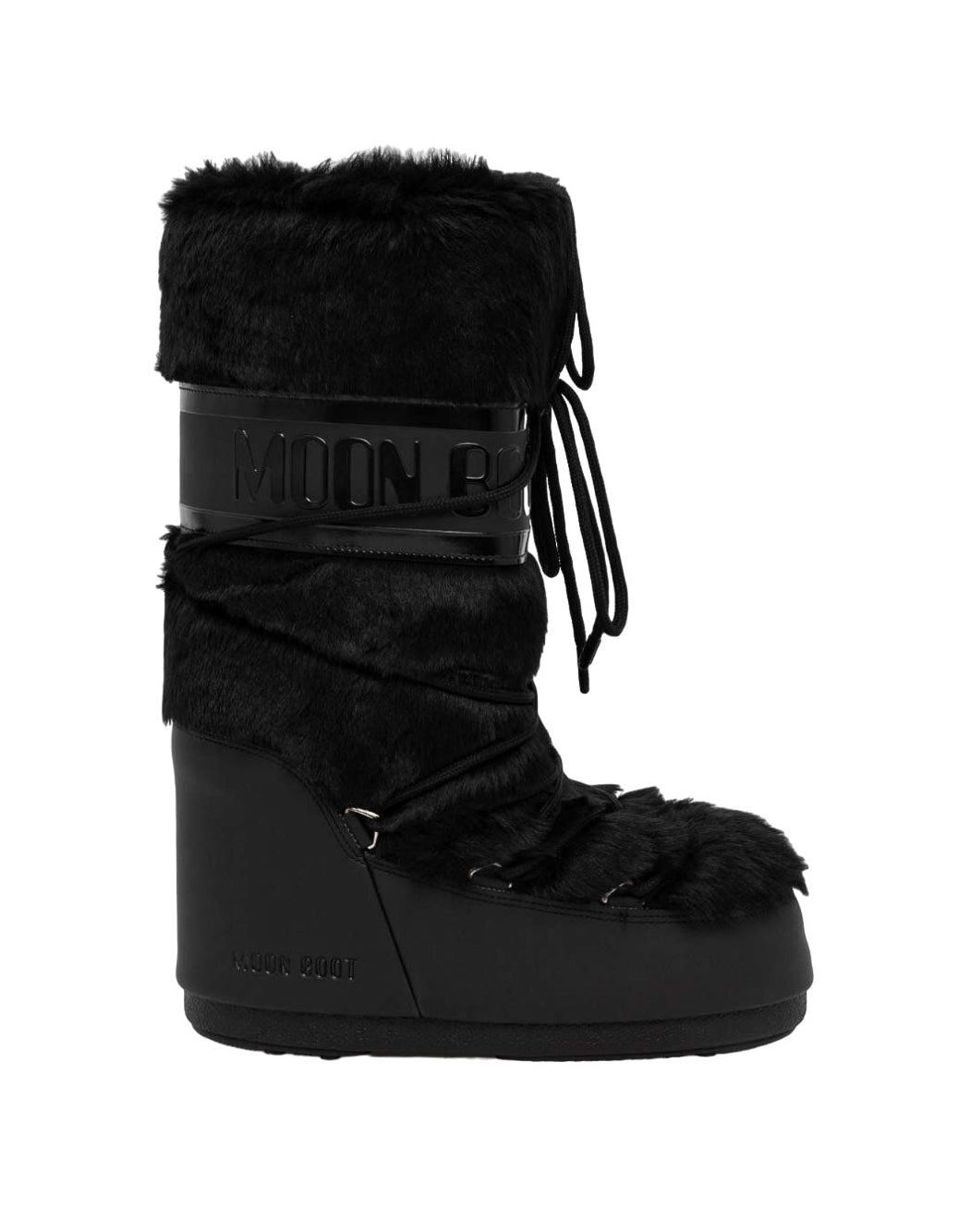 "Moon Boot STIVALI DA NEVE "ICON FAUX" Nero"