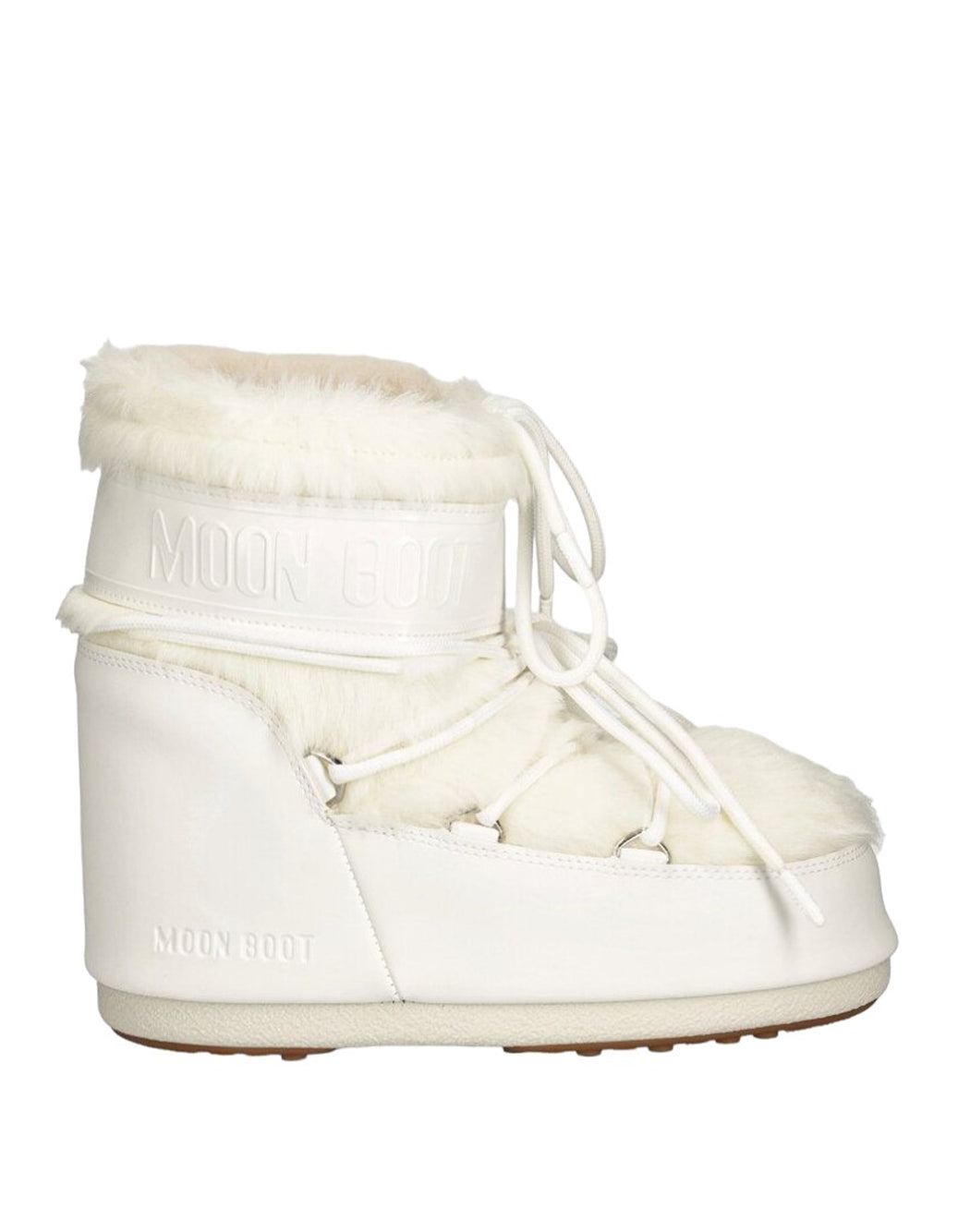 "Moon Boot STIVALETTI DA NEVE "ICON FAUX" Bianco"