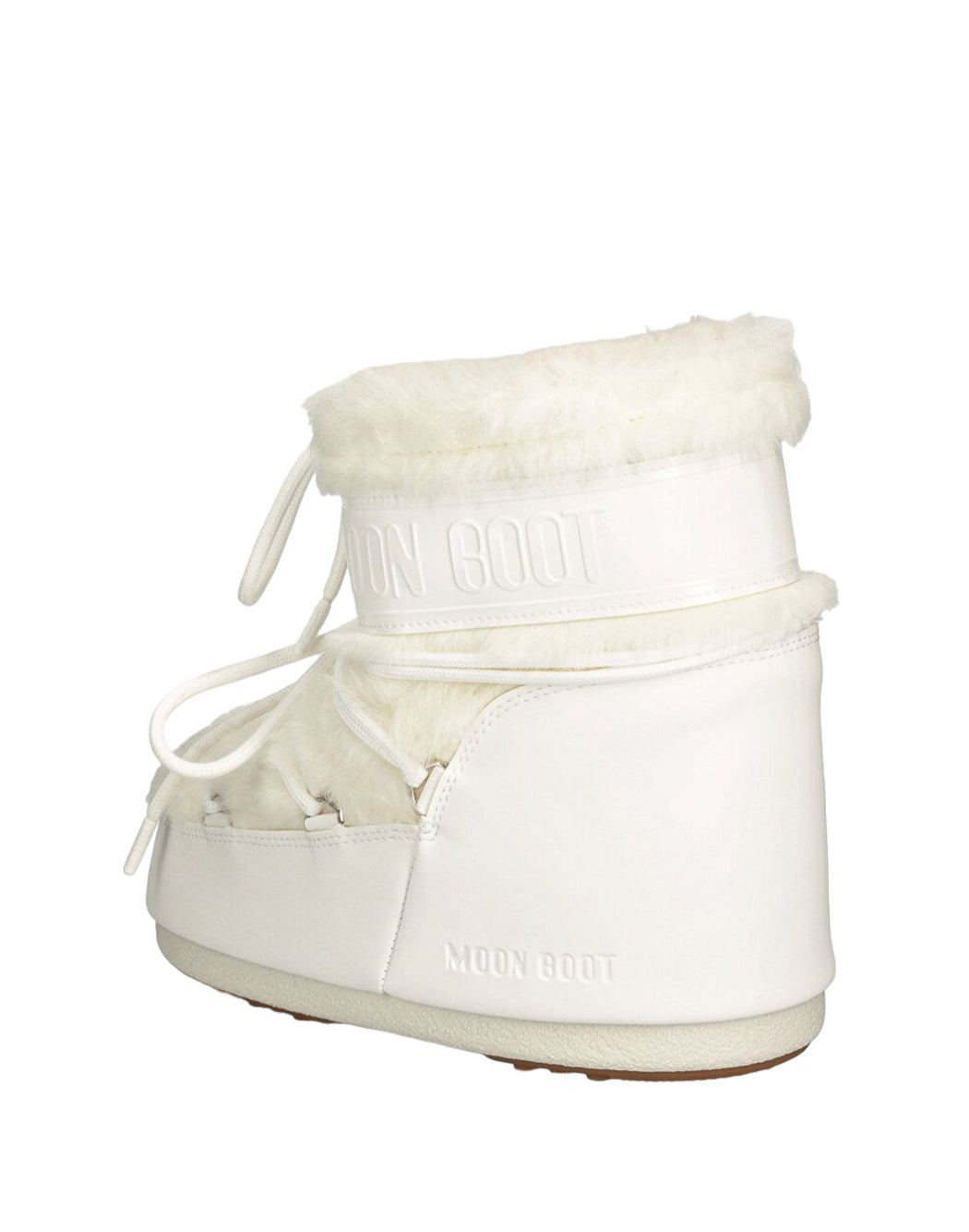 "Moon Boot STIVALETTI DA NEVE "ICON FAUX" Bianco"