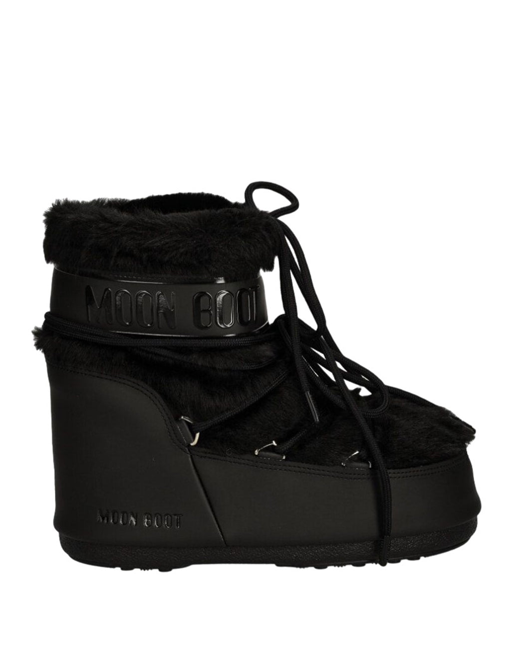 "Moon Boot STIVALETTI DA NEVE "ICON FAUX" Nero"