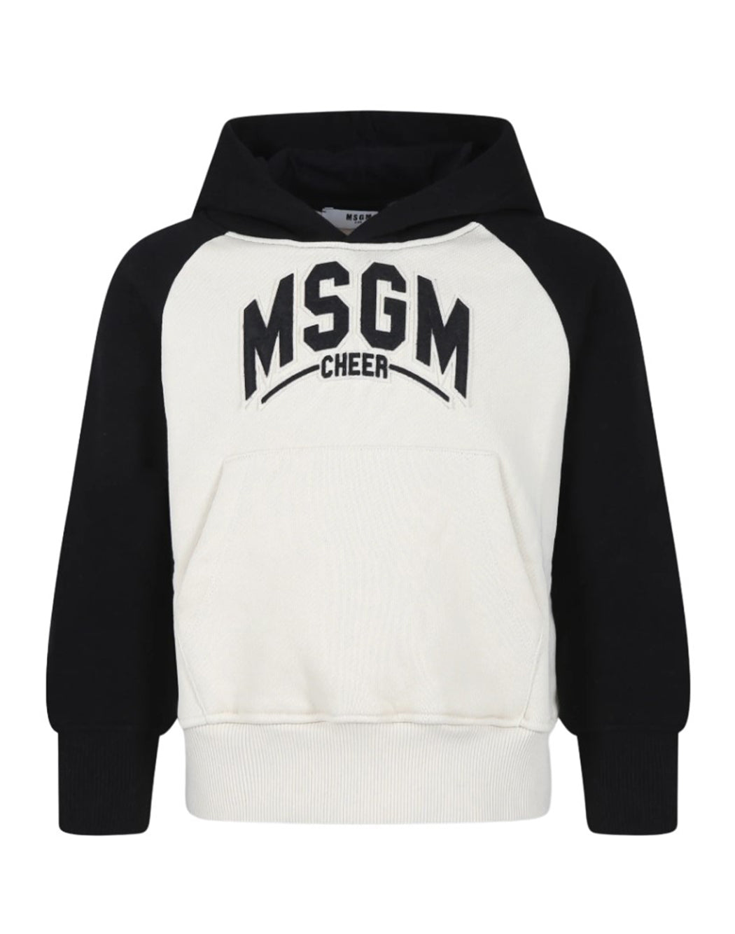 HOODIE WITH CONTRAST LOGO