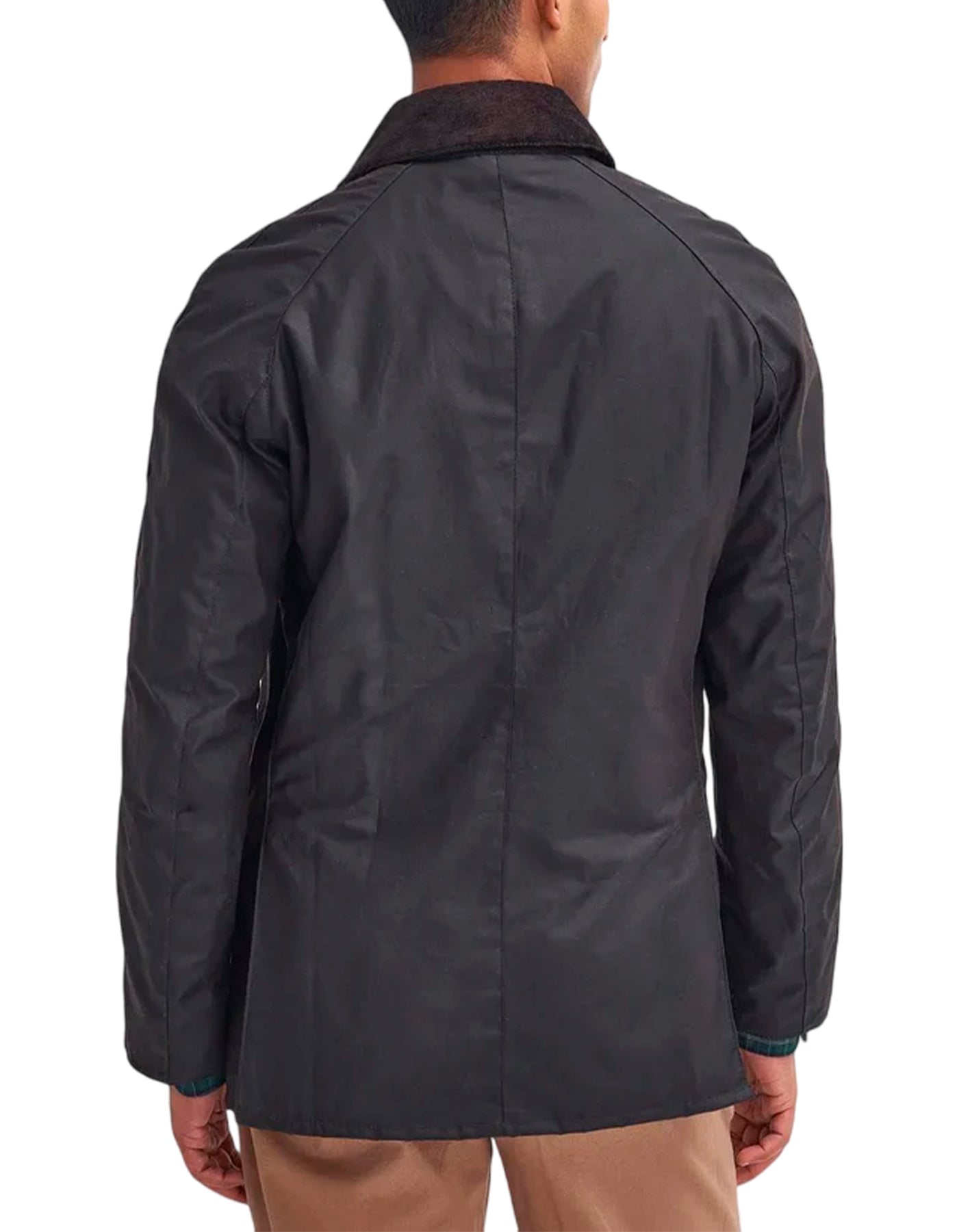 "Barbour GIACCA "ASHBY WAX" Blu"