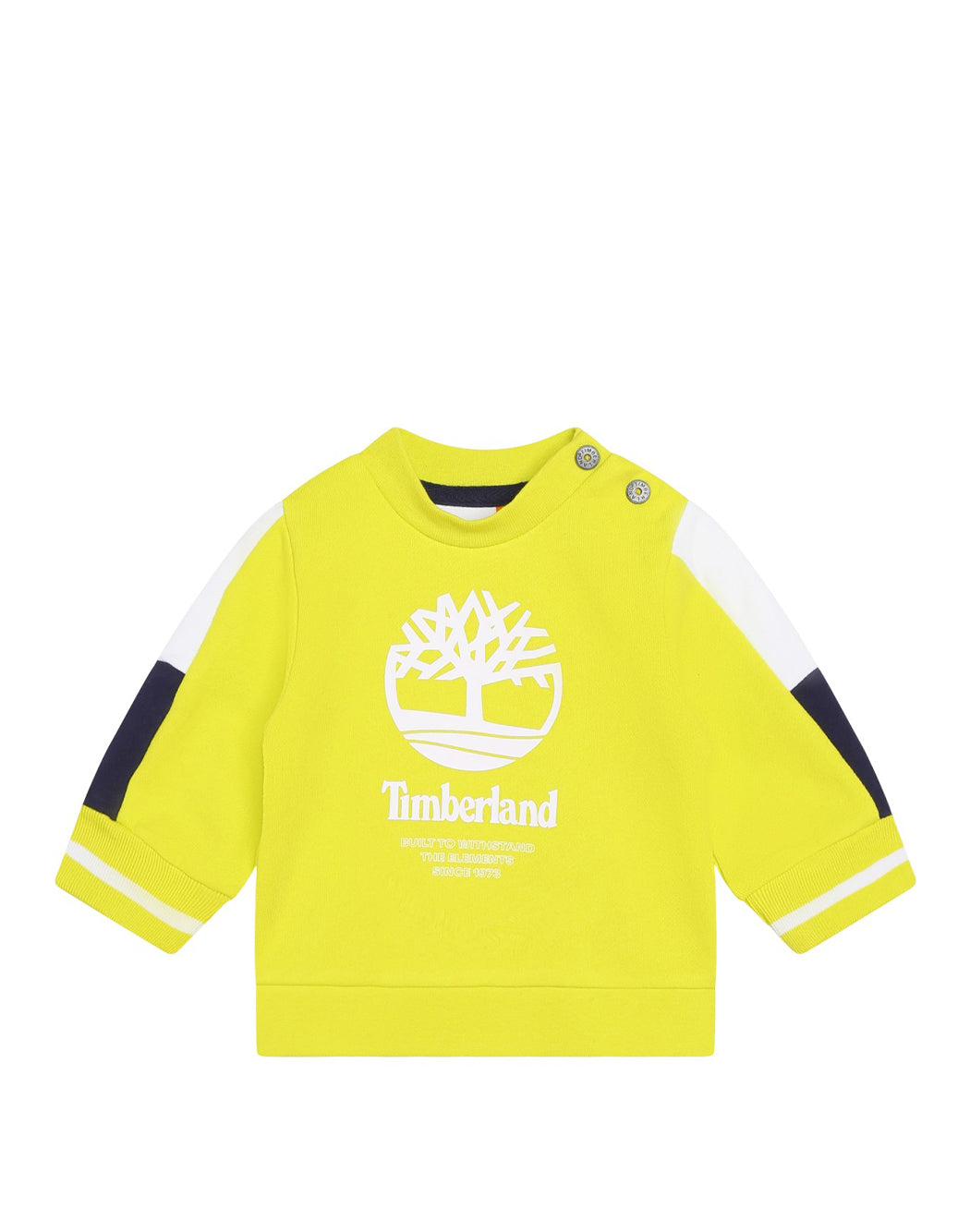 SWEATSHIRT WITH CONTRAST LOGO ON THE FRONT