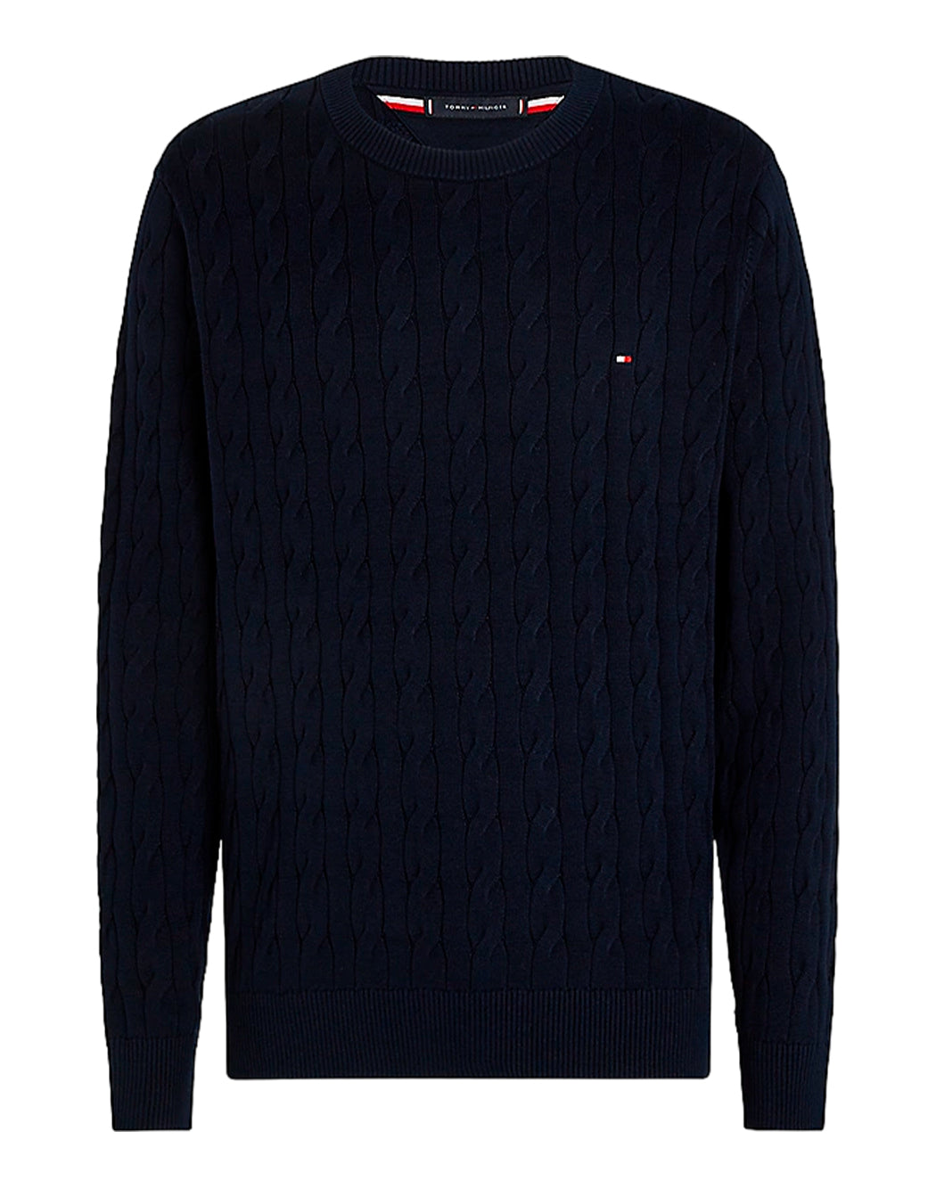 Tommy Hilfiger PULLOVER CON LOGO RICAMATO Neutro