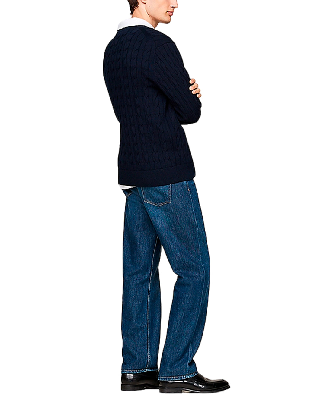 Tommy Hilfiger PULLOVER CON LOGO RICAMATO Neutro