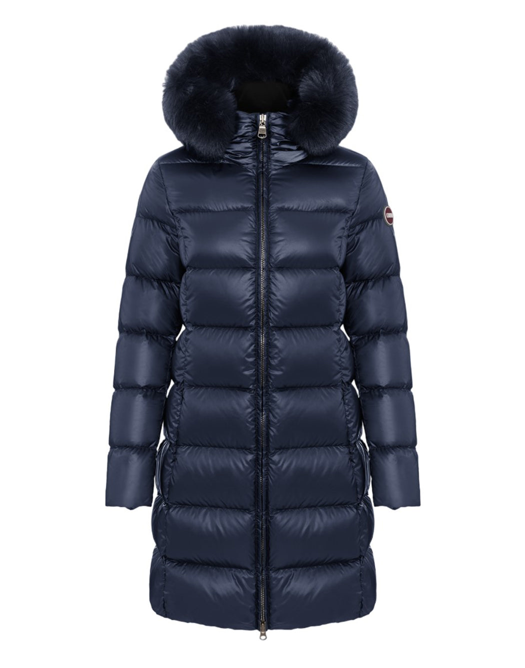 Colmar PIUMINO CON PATCH LOGATA LATERALE Blu