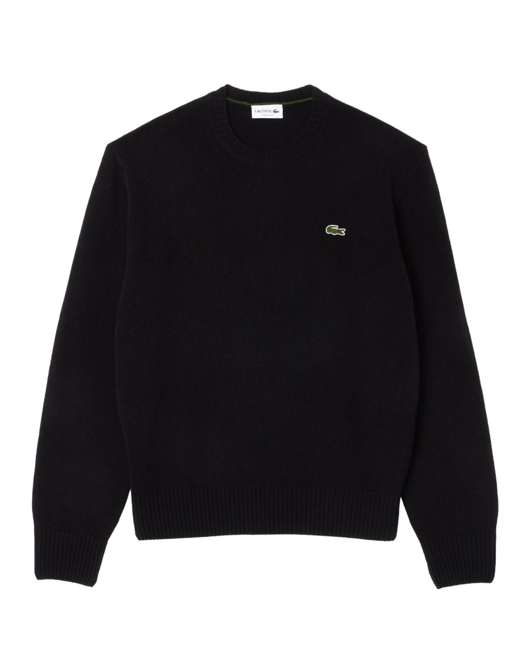 Pullover with embroidered logo