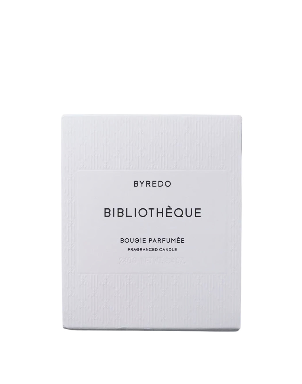 "Byredo CANDELA "BIBLIOTHEQUE" Neutro"