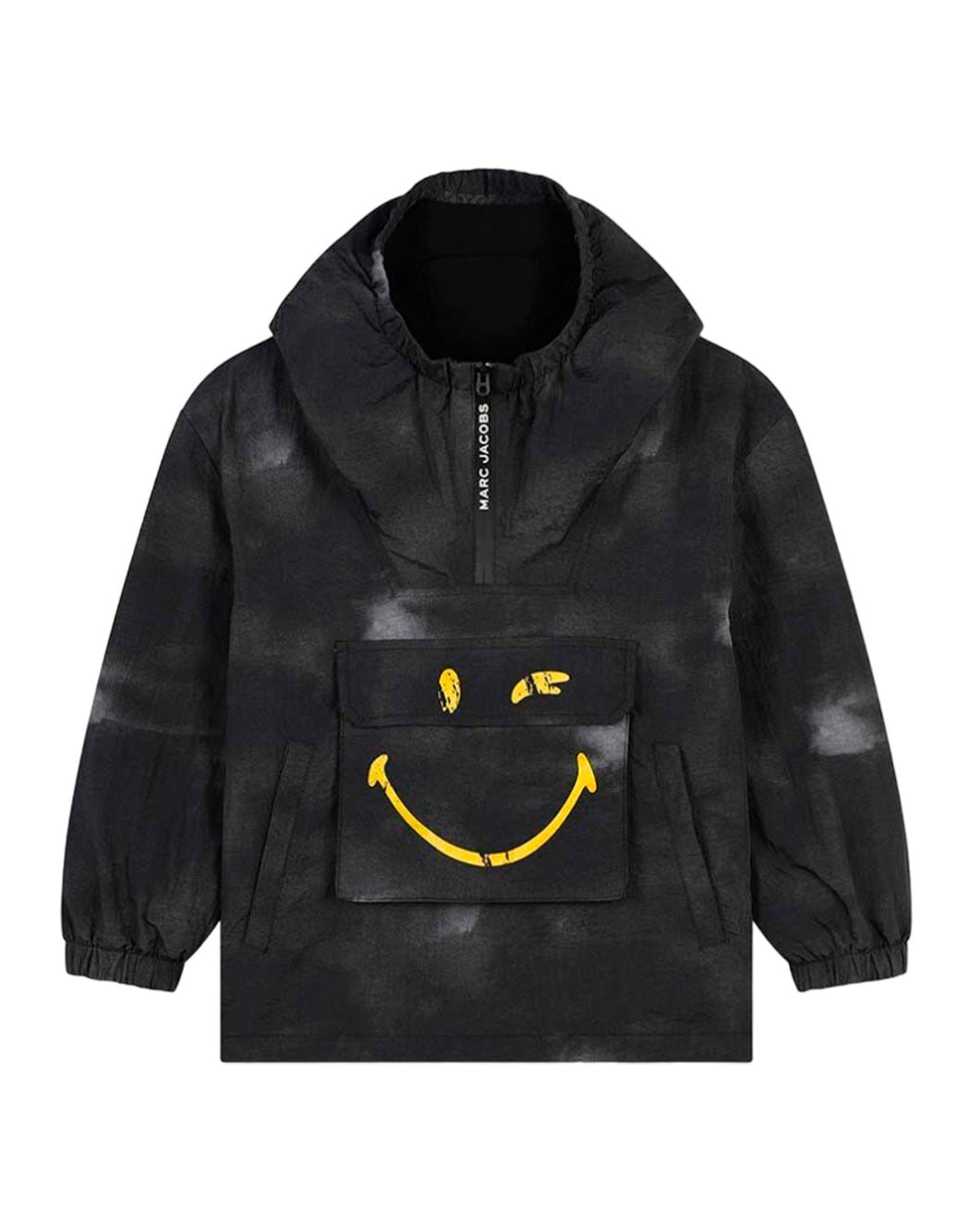 HOODIE WITH TRANSITIONAL PRINT