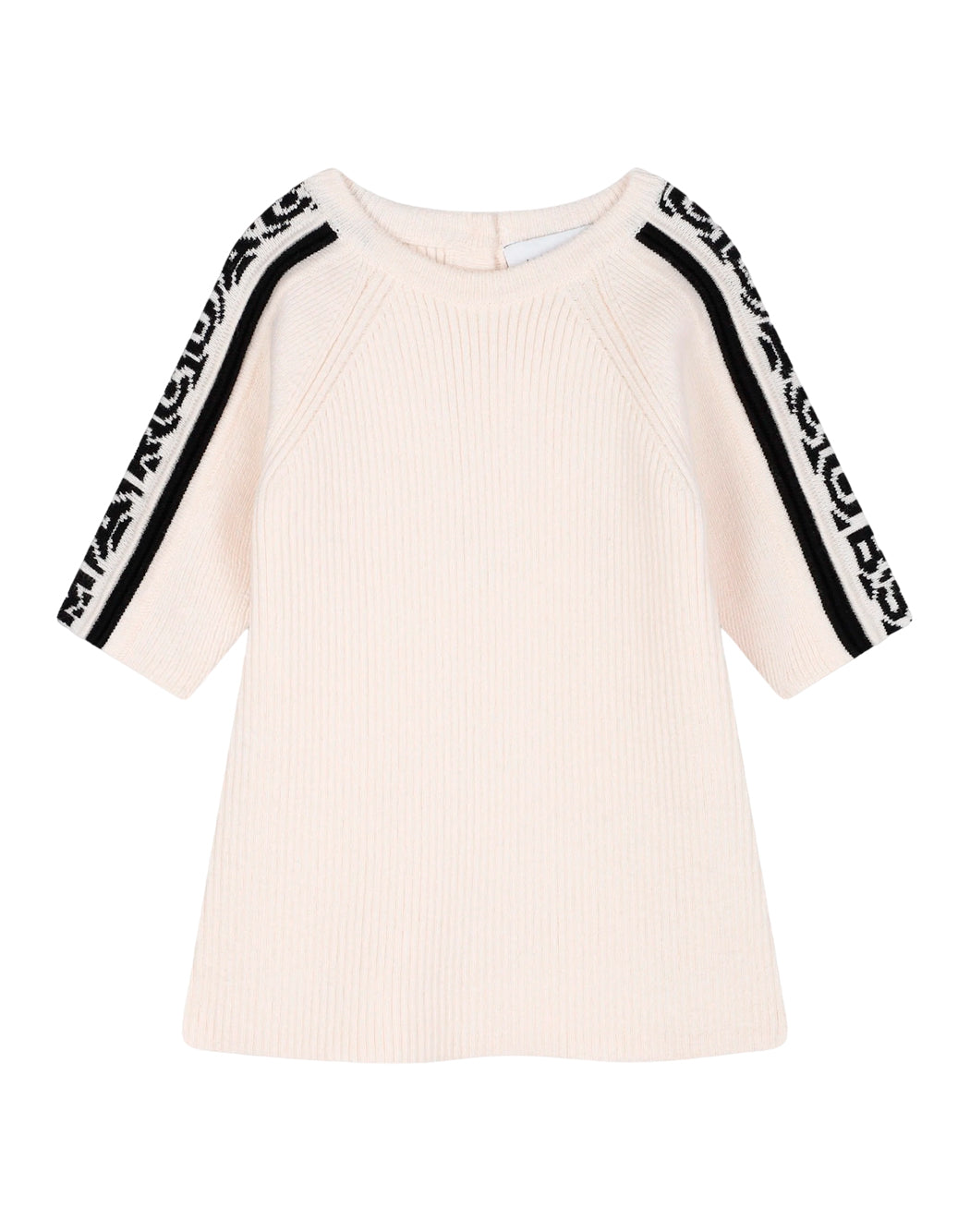 Dress with side bands