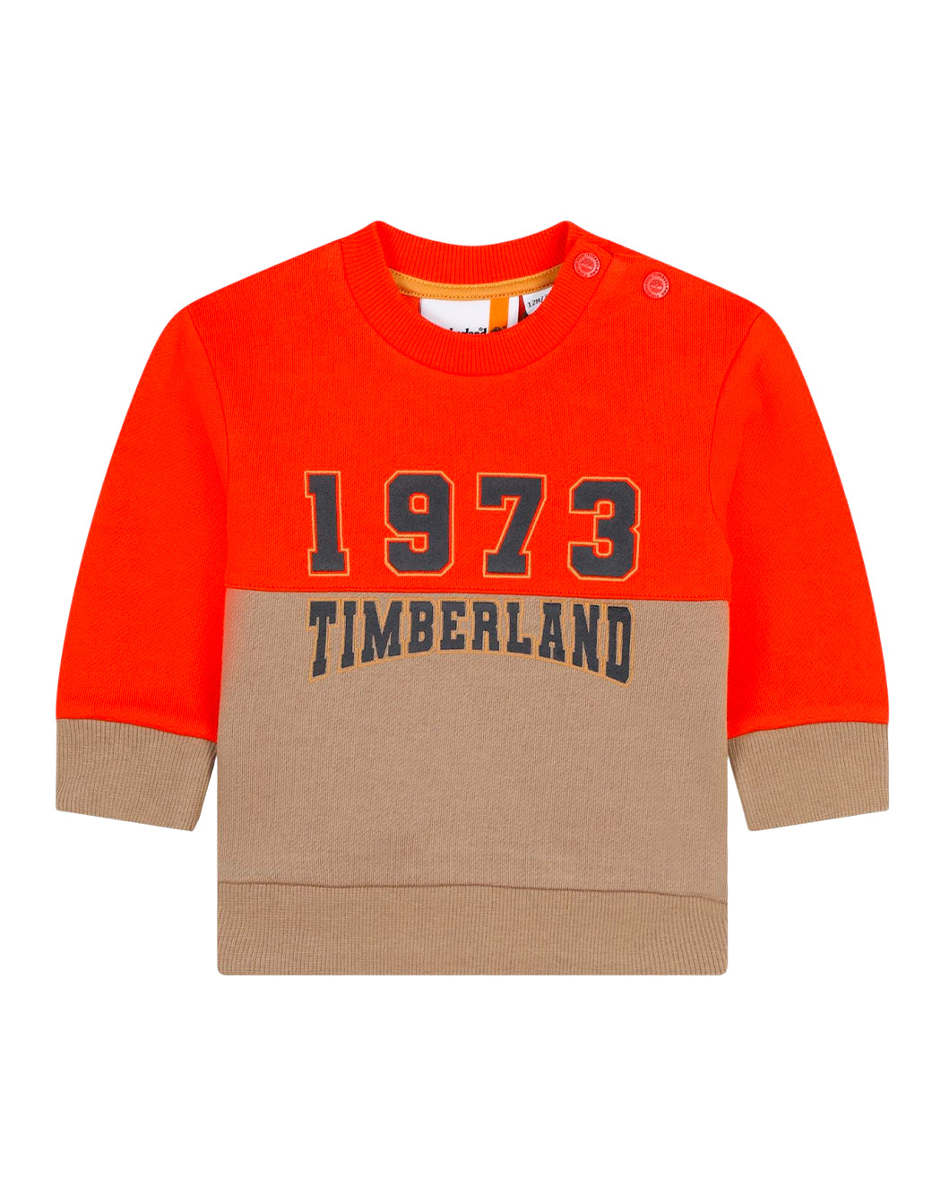 SWEATSHIRT WITH CONTRASTING FRONT LOGO