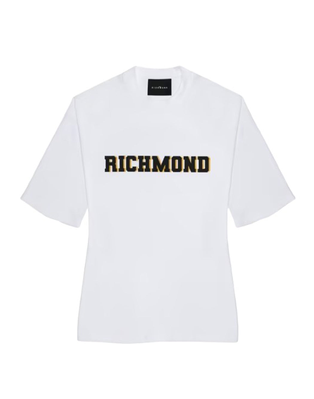 John Richmond T-SHIRT CON STAMPA LOGO Bianco