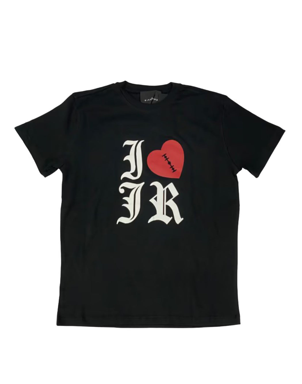 John Richmond T-SHIRT CON LOGO IMPRESSO Nero