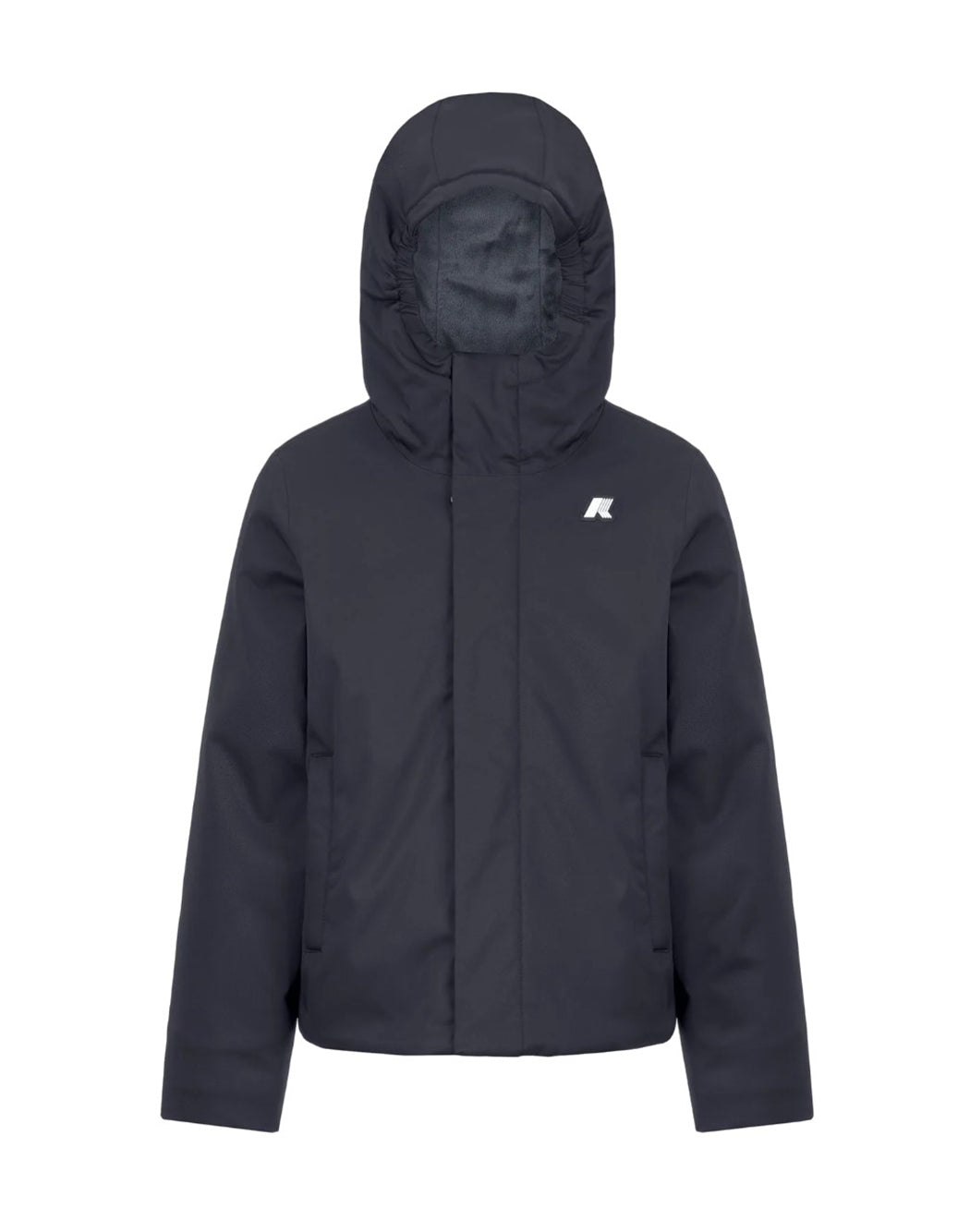 K-way PIUMINO P. JACKO TWILL MARMOTTA Blu