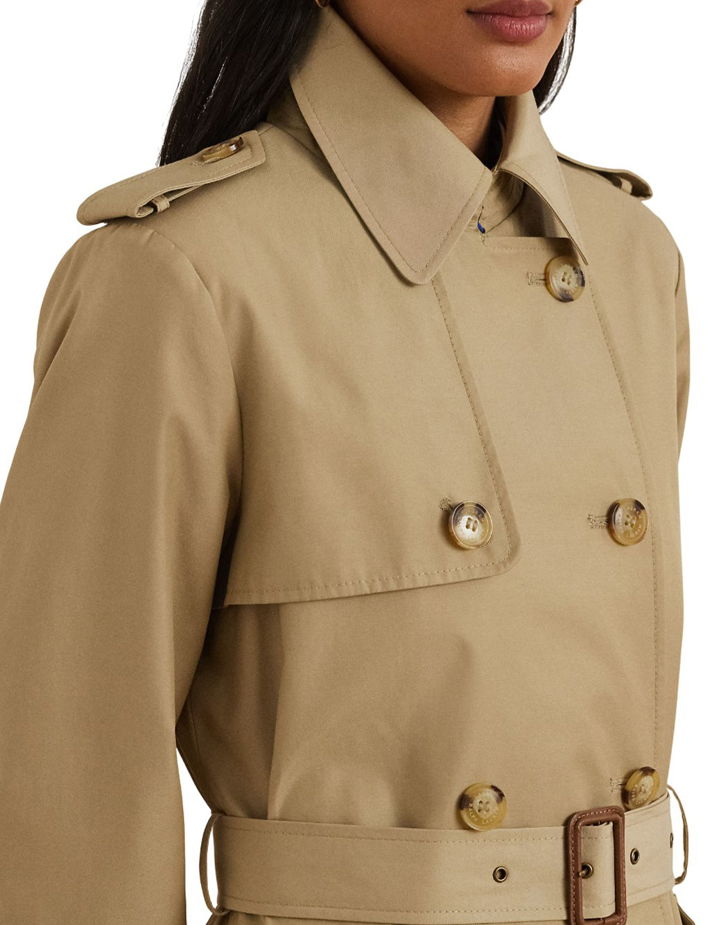 Lauren Ralph Lauren TRENCH DOUBLE-BREASTED Neutro