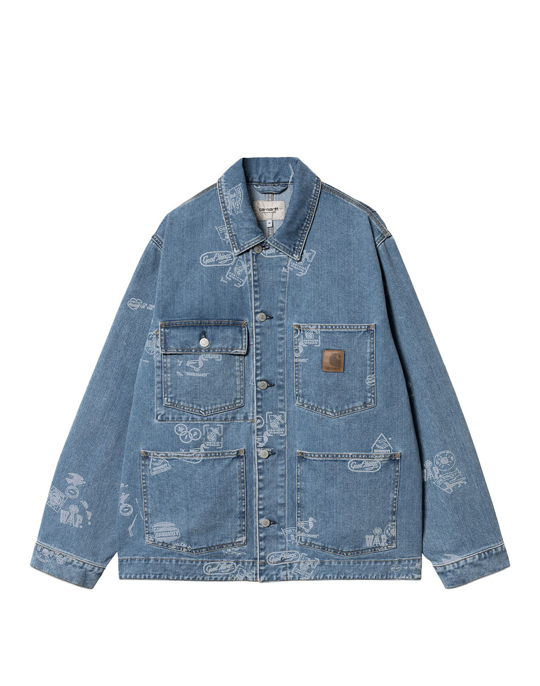 PRINTED DENIM JACKET