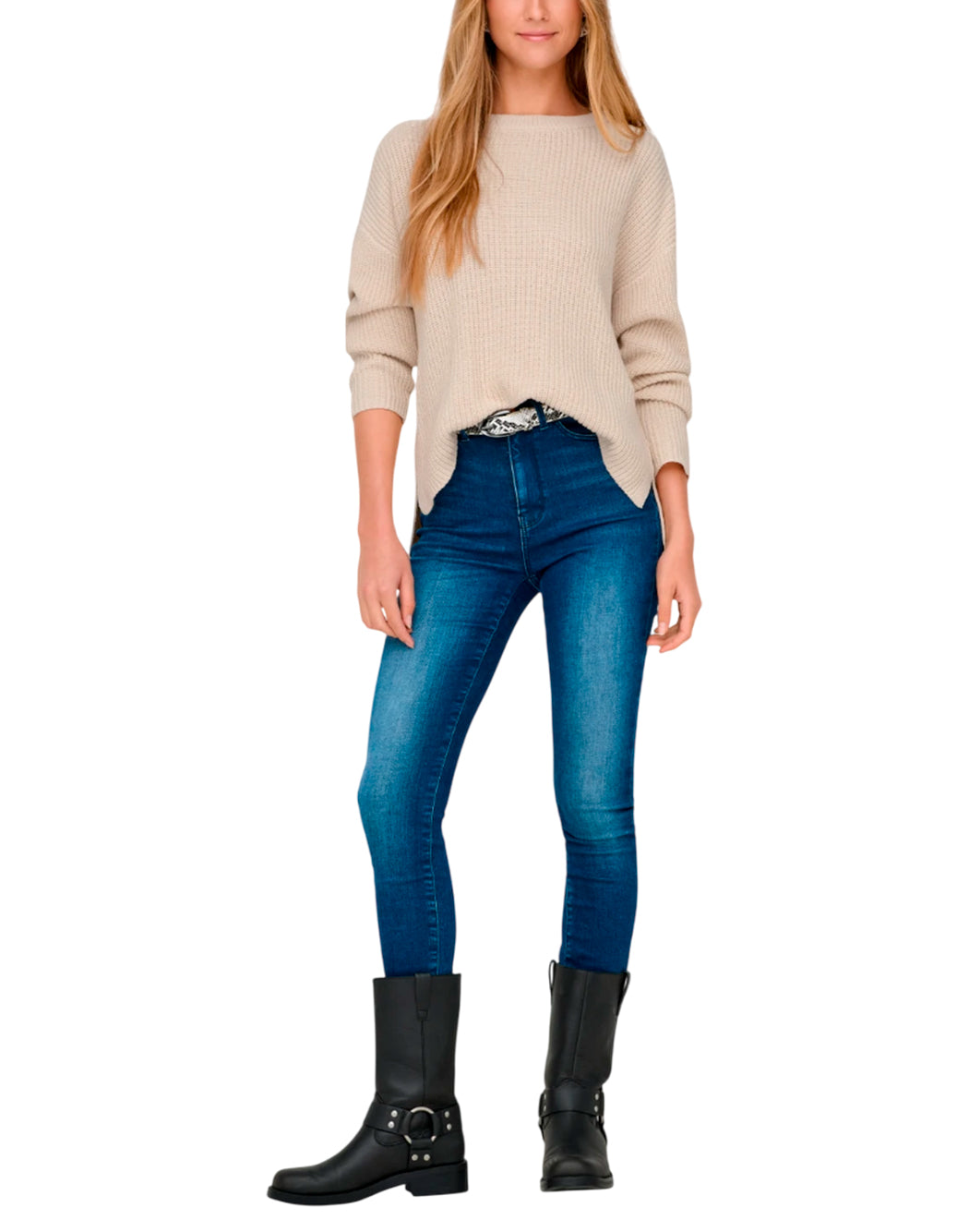 "Only "ONLLUNA" PULLOVER Neutro"