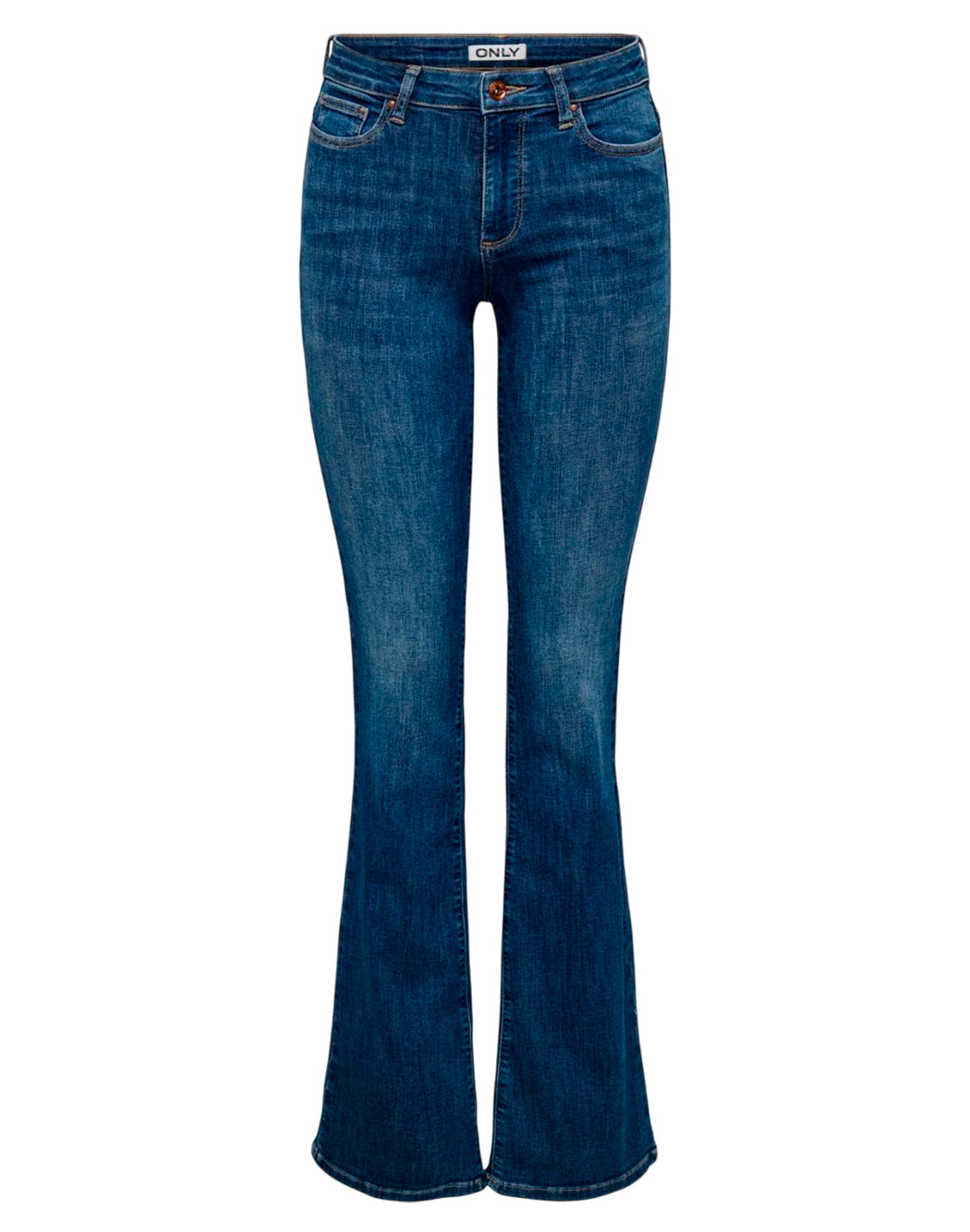 "Only "ONLANN MID FLARED" JEANS 32" Blu"