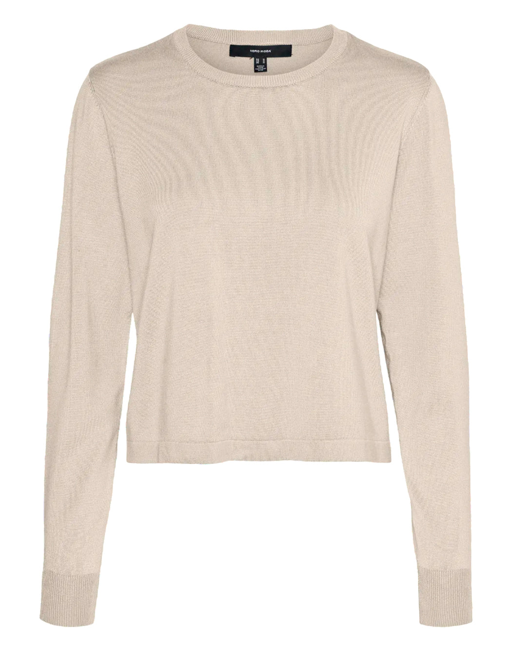 "Vero Moda "VMSILJE LS" PULLOVER GIROCOLLO Neutro"