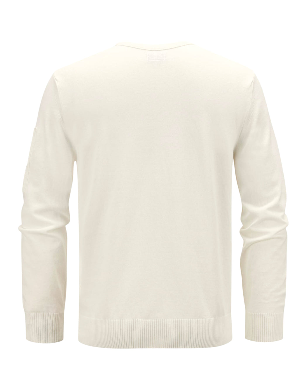 C.p. Company MAGLIONE CON DETTAGLIO LENS Bianco