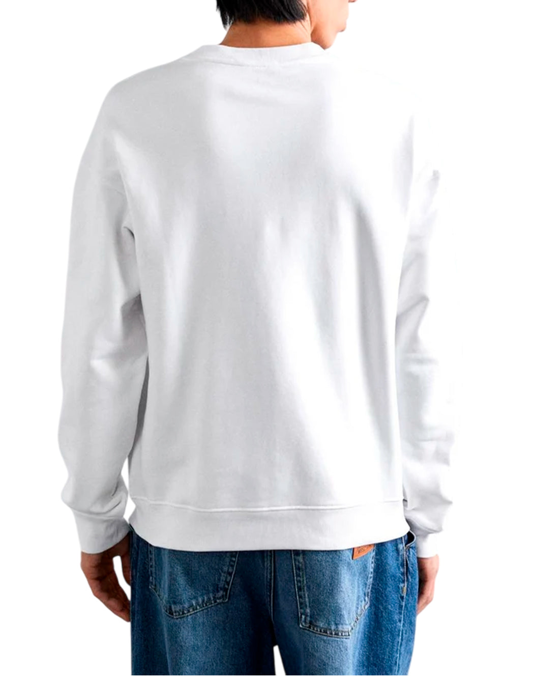 Moschino FELPA CON LOGO Bianco