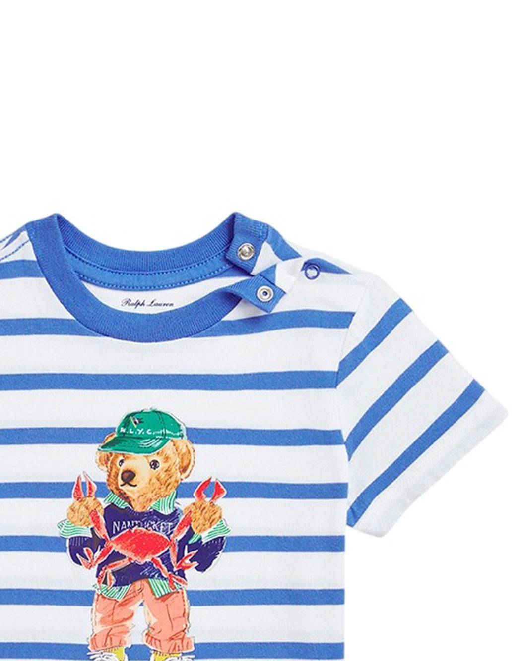 Ralph Lauren T-SHIRT POLO BEAR Blu
