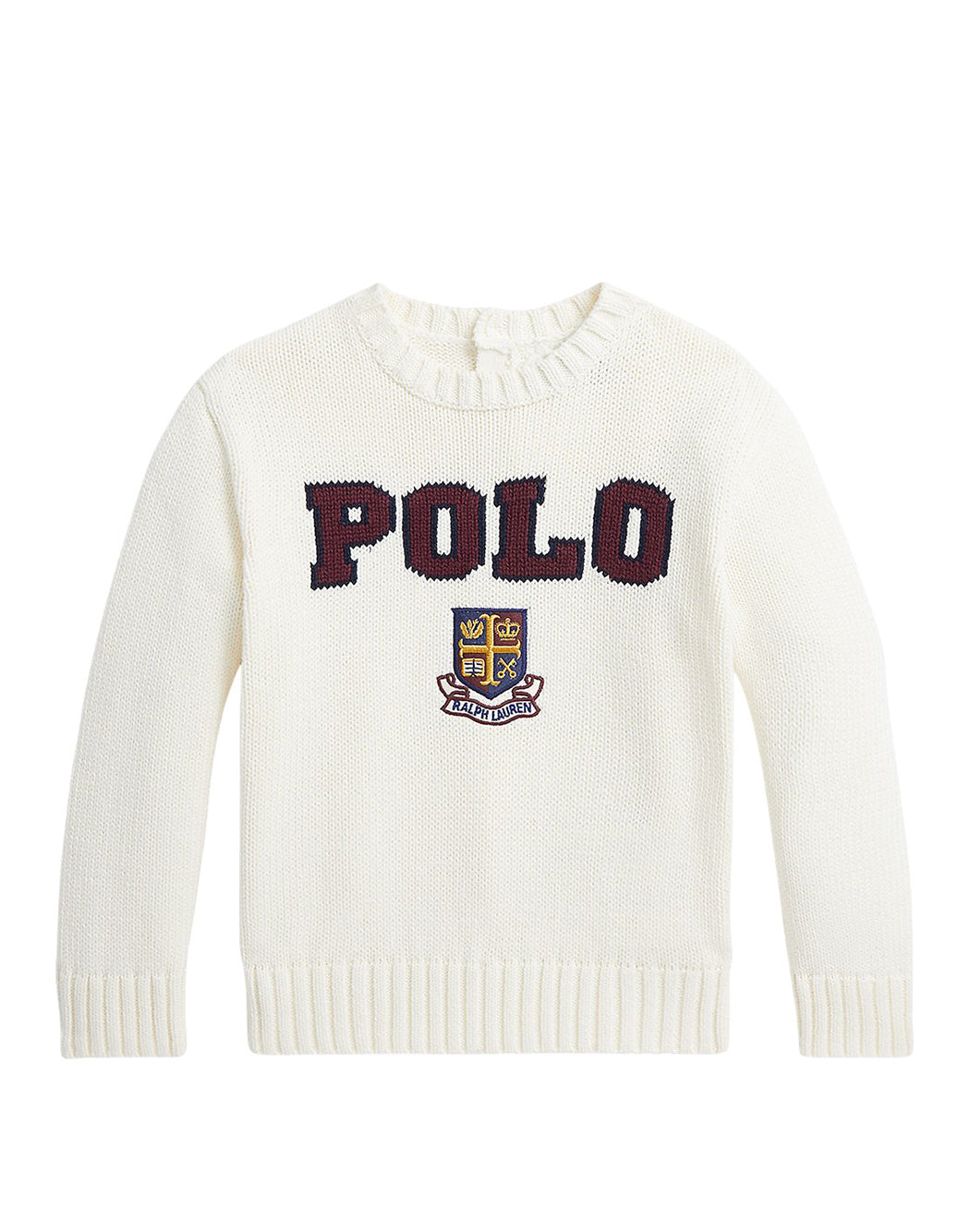 Ralph Lauren MAGLIONE LETTERMAN Bianco