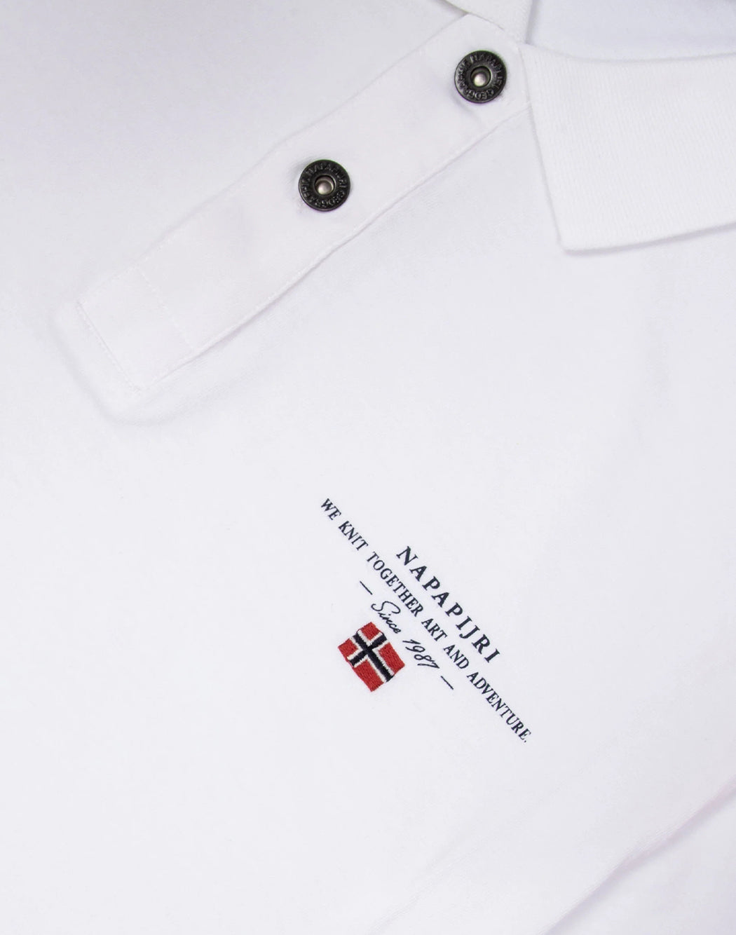 "Napapijri POLO "ELBAS" Bianco"