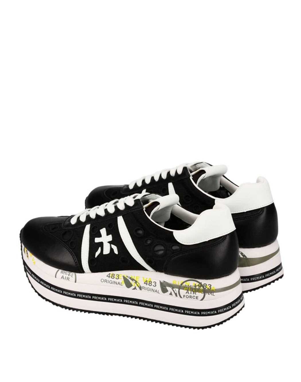 "Premiata SNEAKERS "BETH" Nero"