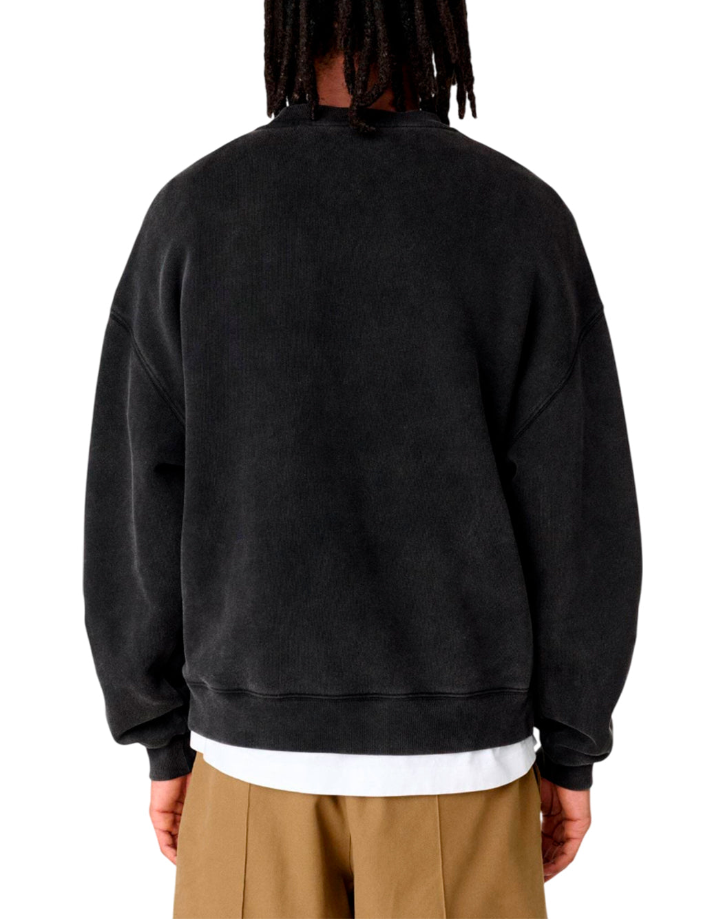 Axel Arigato FELPA OVERSIZE DISTORT Nero
