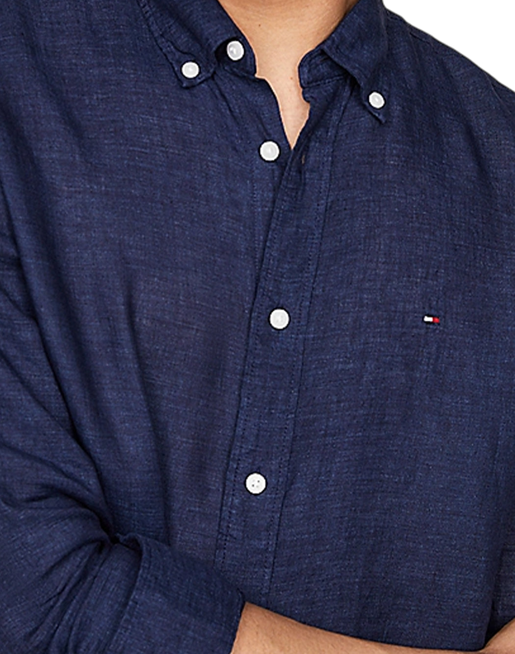 Tommy Hilfiger CAMICIA CON LOGO Blu