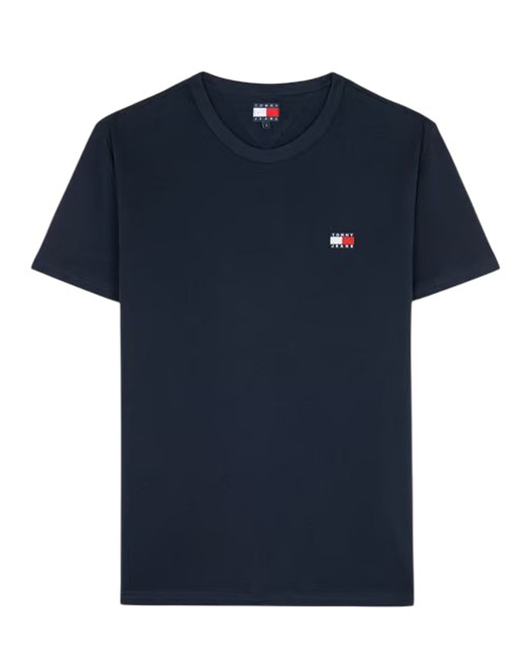 Tommy Hilfiger Jeans T-SHIRT CON RICAMO LOGO Blu